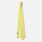 Cravate LETTRE D'ART suédois moderne Carte Drapeau Souveni (Dos)