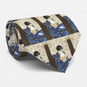 Cravate Lettre de Mary Cassatt, Impressionnisme Vintage (Roulé)