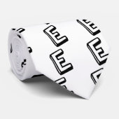 Cravate Lettre E (Roulé)