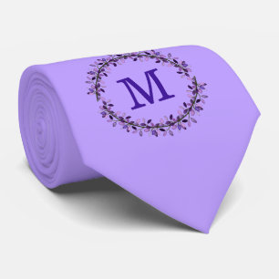 Cravate LETTRE INITIALE POUPÉE FORMELLE CLASSIQUE MONogram