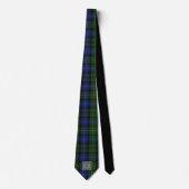 CRAVATE LETTRE S MONOGRAPHIQUE SMITH TARTAN DONS (Devant)