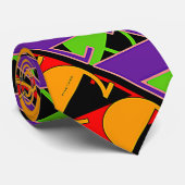 Cravate Lettres aléatoires CZ (Roulé)