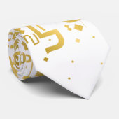 Cravate Lettres arabes d'or (Roulé)