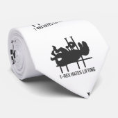 Cravate Levage de haines T-rex - Choisir la couleur arrièr (Roulé)