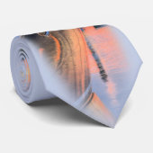 Cravate Lever du soleil sur la Marina (Roulé)