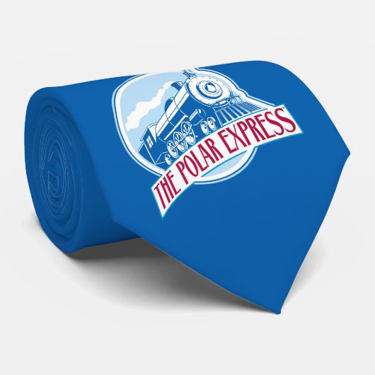 Cravate L'Express polaire | Insigne de train (Roulé)