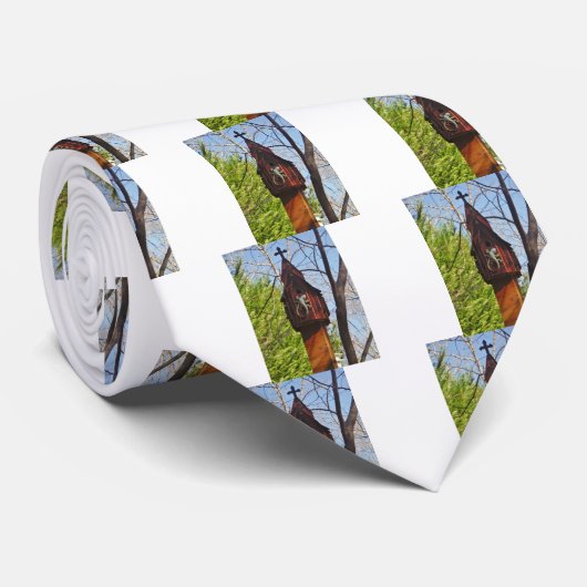 Cravate lézard gris sur le bois usé (Roulé)