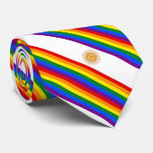 Cravate LGBT Argentine (Roulé)