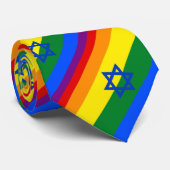 Cravate LGBT Israël (Roulé)