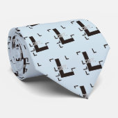 Cravate 『LGBT.』Number6（L：Black） (Roulé)