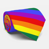 Cravate LGBT rayé (Roulé)