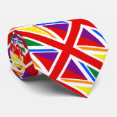 Cravate LGBT Royaume-Uni (Roulé)