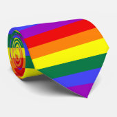 Cravate LGBT Stripes (Roulé)