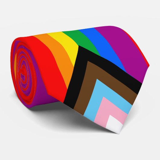 CRAVATE LGBTQ+ INCLUSIF FIDE FLAG FLEECE BLANKET (Roulé)