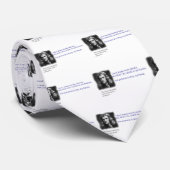 Cravate L'homme le plus intéressant dans le monde de la (Roulé)