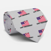 Cravate Liberté américaine (Roulé)
