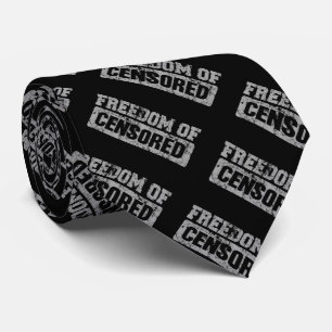 Cravate Liberté de parole peut-être pas
