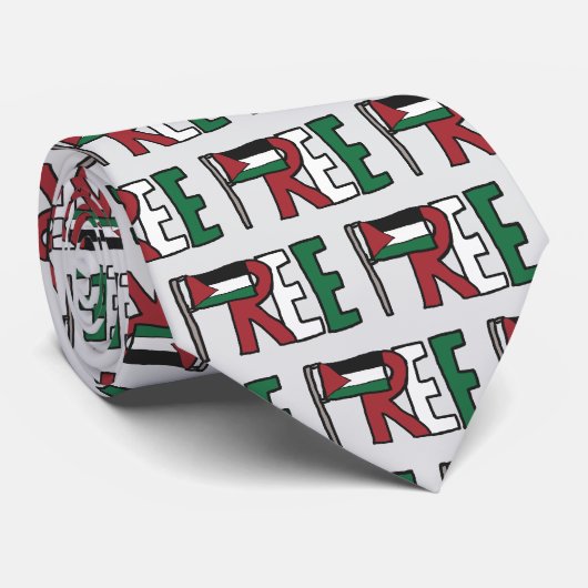 Cravate Libre Palestine (Roulé)