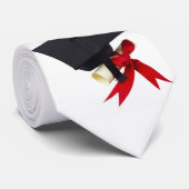 Cravate LICENCIÉE de PAC ET de DIPLÔME (Roulé)