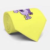 Cravate Licorne pourpre (Roulé)