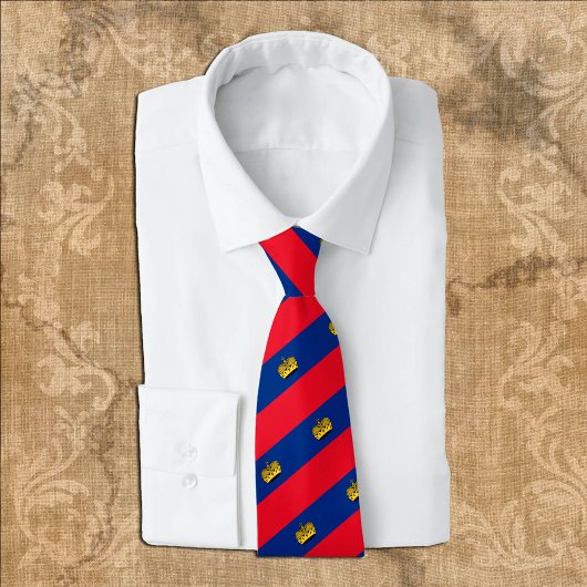 Cravate Liechtenstein Cravates, Mode Drapeau, affaires