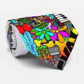 Cravate Lien coloré (Roulé)