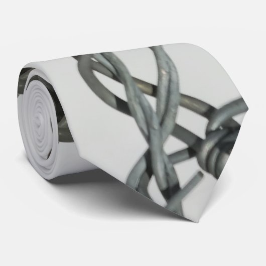 Cravate Lien de cou de conception de "barbelé" (Roulé)