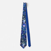 Cravate Lien de cou de flocon de neige de pingouin (Devant)