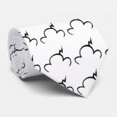 Cravate Lien de logo carrelé par chromatographie sur (Roulé)