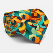 Cravate Liens d'art rétrodelique (Roulé)