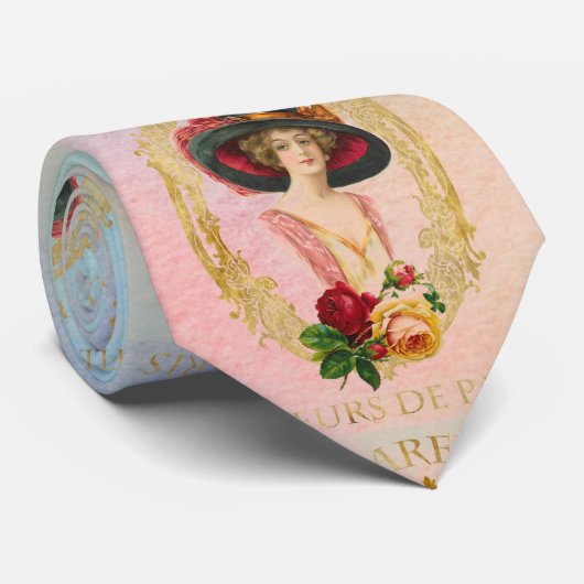 Cravate Liette vintage (Roulé)