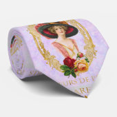 Cravate Liette vintage (Roulé)