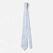 Cravate Light Blue Faux Linen (Devant)