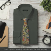 Cravate Light Impressionist Floral Necktie