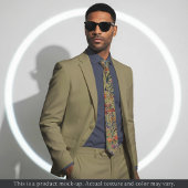 Cravate Light Impressionist Floral Necktie