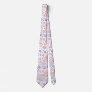 Cravate Light Pink Polka Dot Pattern