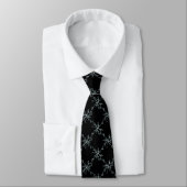 Cravate Lightning Grid Pattern Tie (Attaché)