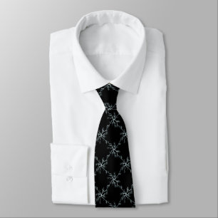 Cravate Lightning Grid Pattern Tie