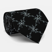 Cravate Lightning Grid Pattern Tie (Roulé)