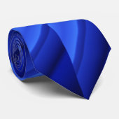 Cravate Ligne Bleue fine Conception originale (Roulé)