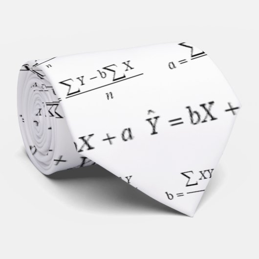 Cravate Ligne de régression équations (Roulé)