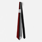 Cravate Ligne noire de Bourgogne (Devant)