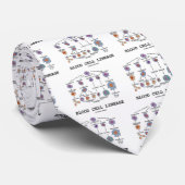 Cravate Lignée de globule sanguin (médecine de santé de (Roulé)