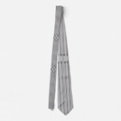 Cravate Lignes Art Déco (Dos)