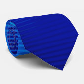 Cravate Lignes bleues (Roulé)
