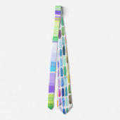 Cravate Lignes Colorées (Dos)