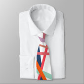 Cravate Lignes colorées (Attaché)
