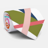 Cravate Lignes colorées (Roulé)