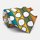 Cravate Lignes colorées MCM (Roulé)