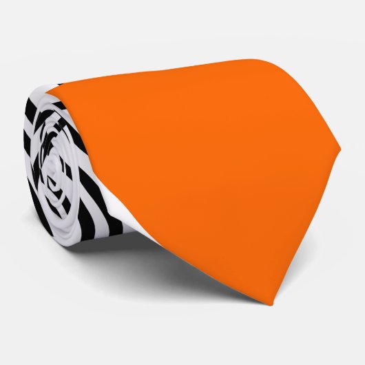 Cravate Lignes courbes Abstraites (Roulé)